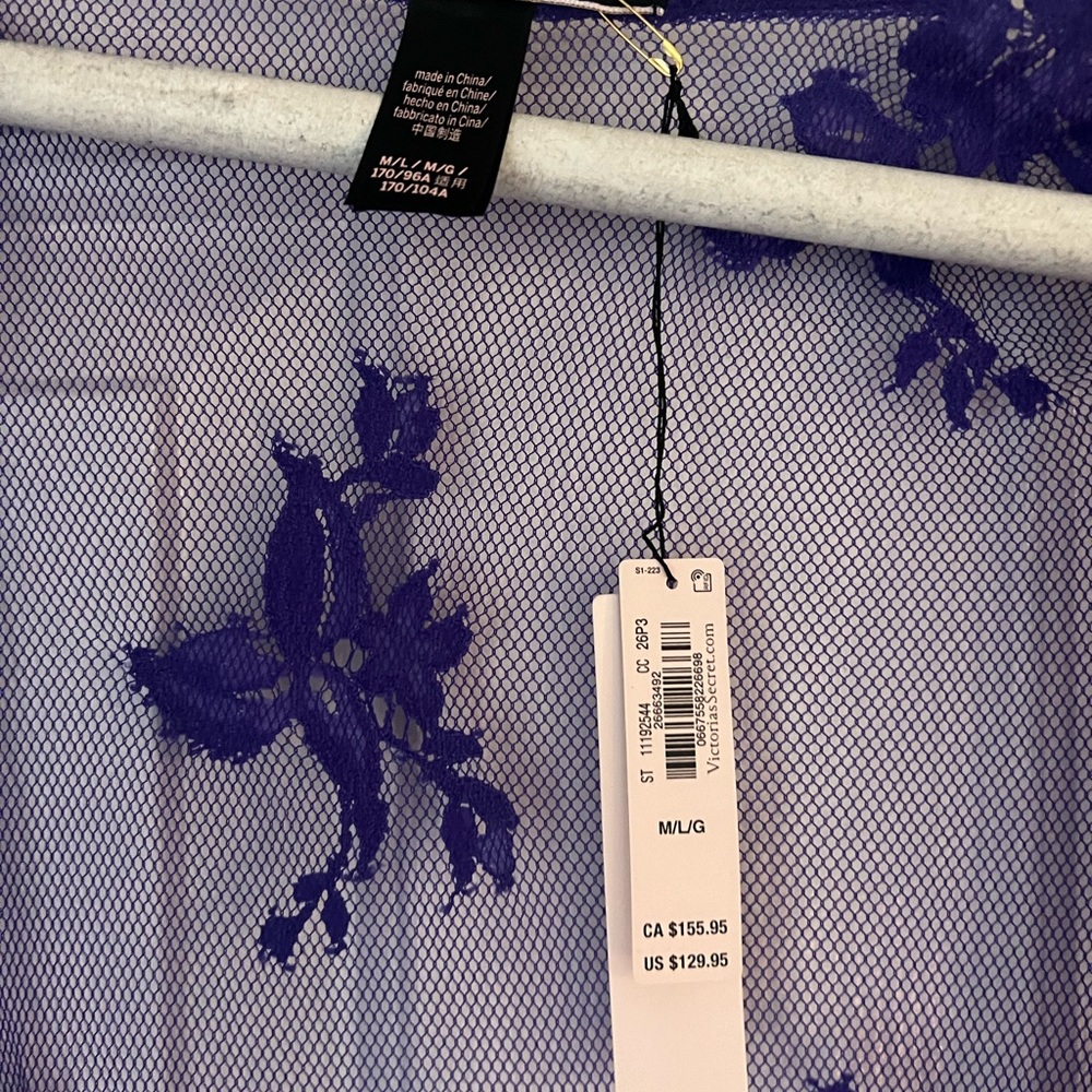 Victoria Secret Lace Cover up/Robe